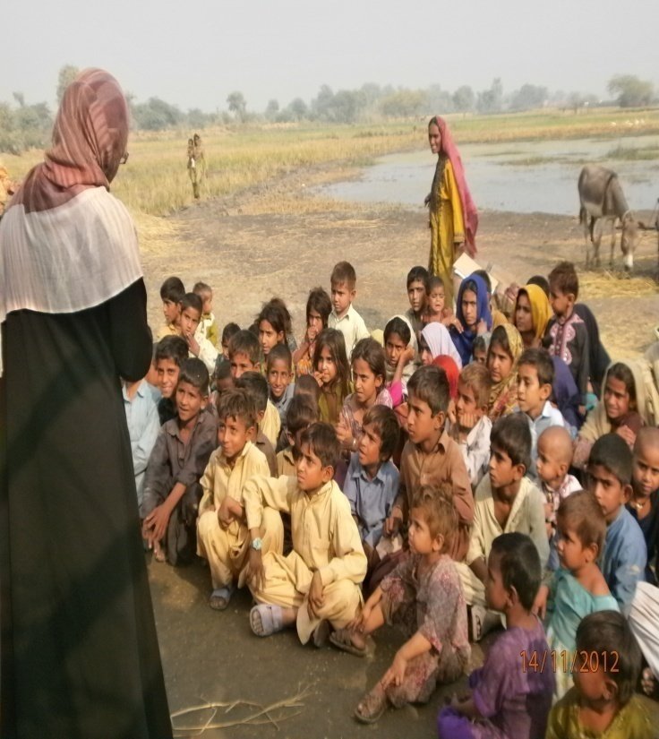 Dropout children, back to school Campaign