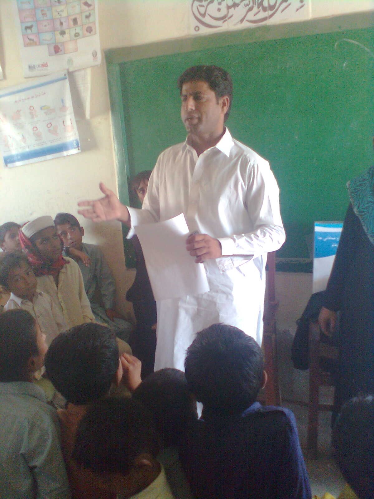Health and Hygiene Awareness lecture in school